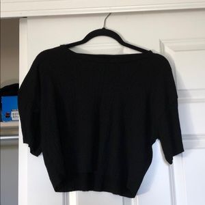Forever 21 black blouse
